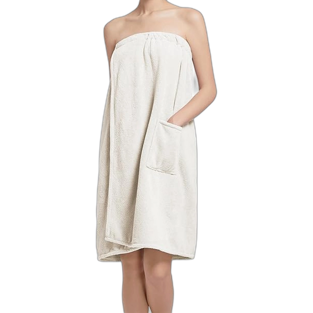 Boob Tube W/Elastic LRG - White