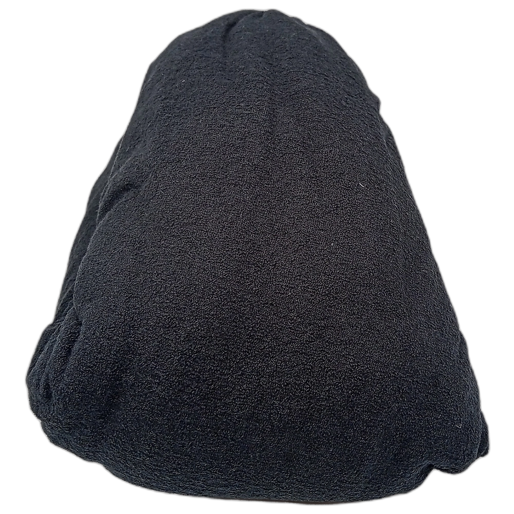 Bed Cover with Face Hole - Black