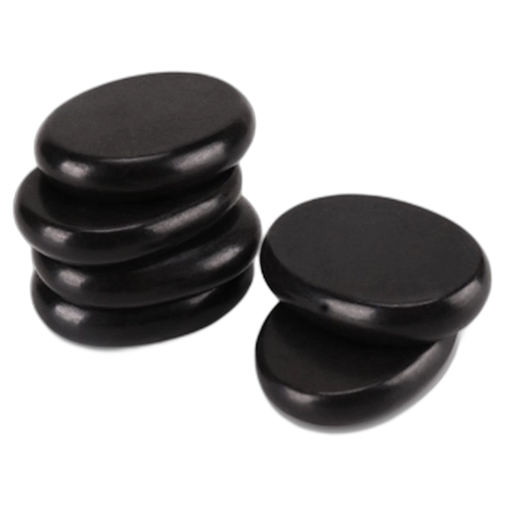 Hot Stone Massage Set 6pc - Facial Marble