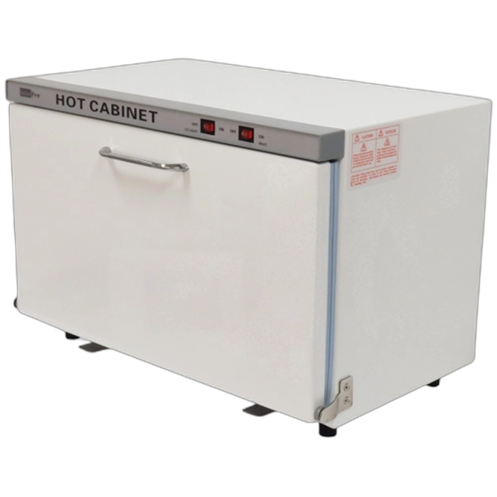 Salon Pro Hot Towel Cabinet with UV Deluxe - White