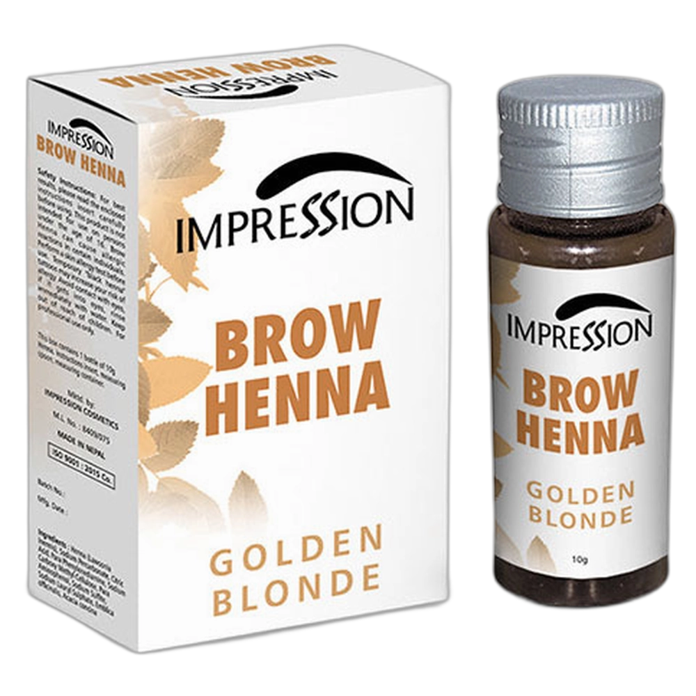 Brow Henna Powder - Golden Blonde