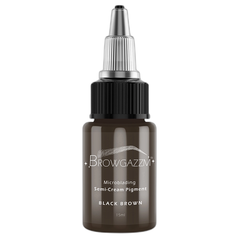 ***BROWGAZZM Pigment Black Brown 15ml