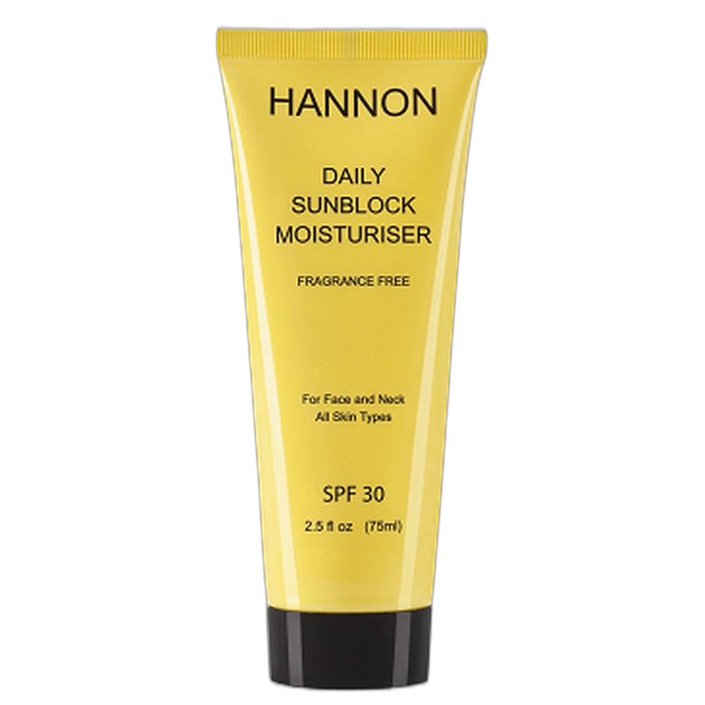 Hannon Daily Sunscreen Moisturiser SPF30 75ml