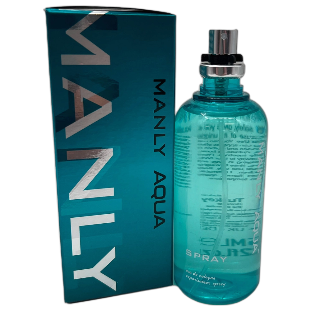 ***MANLY Eau De Cologne Men Aqua 125ml