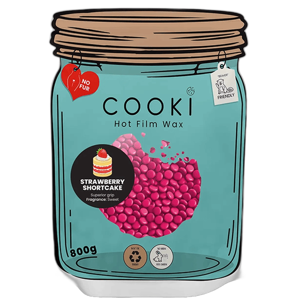 COOKI Wax Film Wax Beads - Strawberry Shortcake 800g