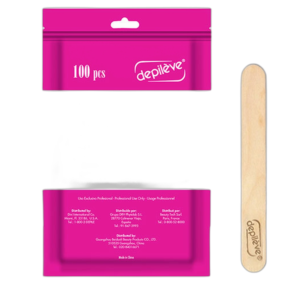 Depileve Depil XL Body Applicator Spatulas 100pcs