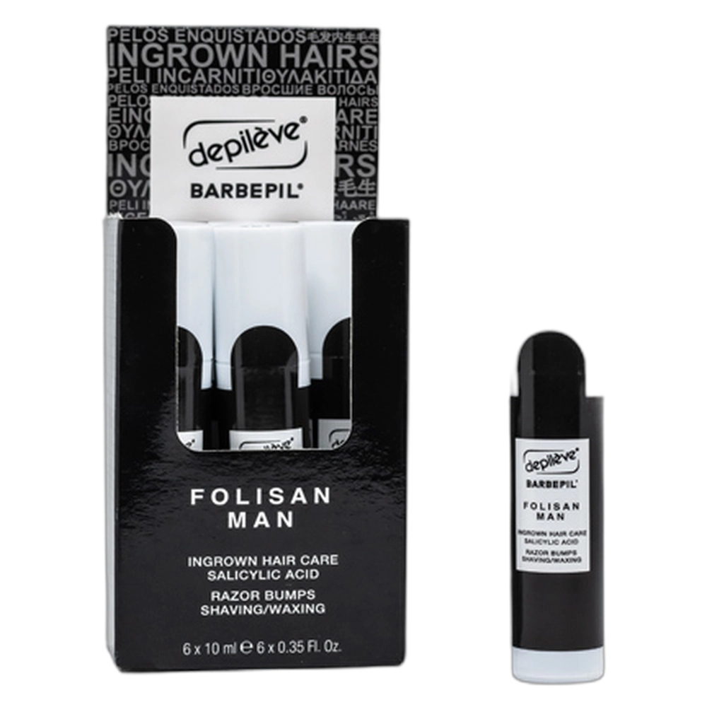 Depileve Barbepil Folisan Man 6x10ml