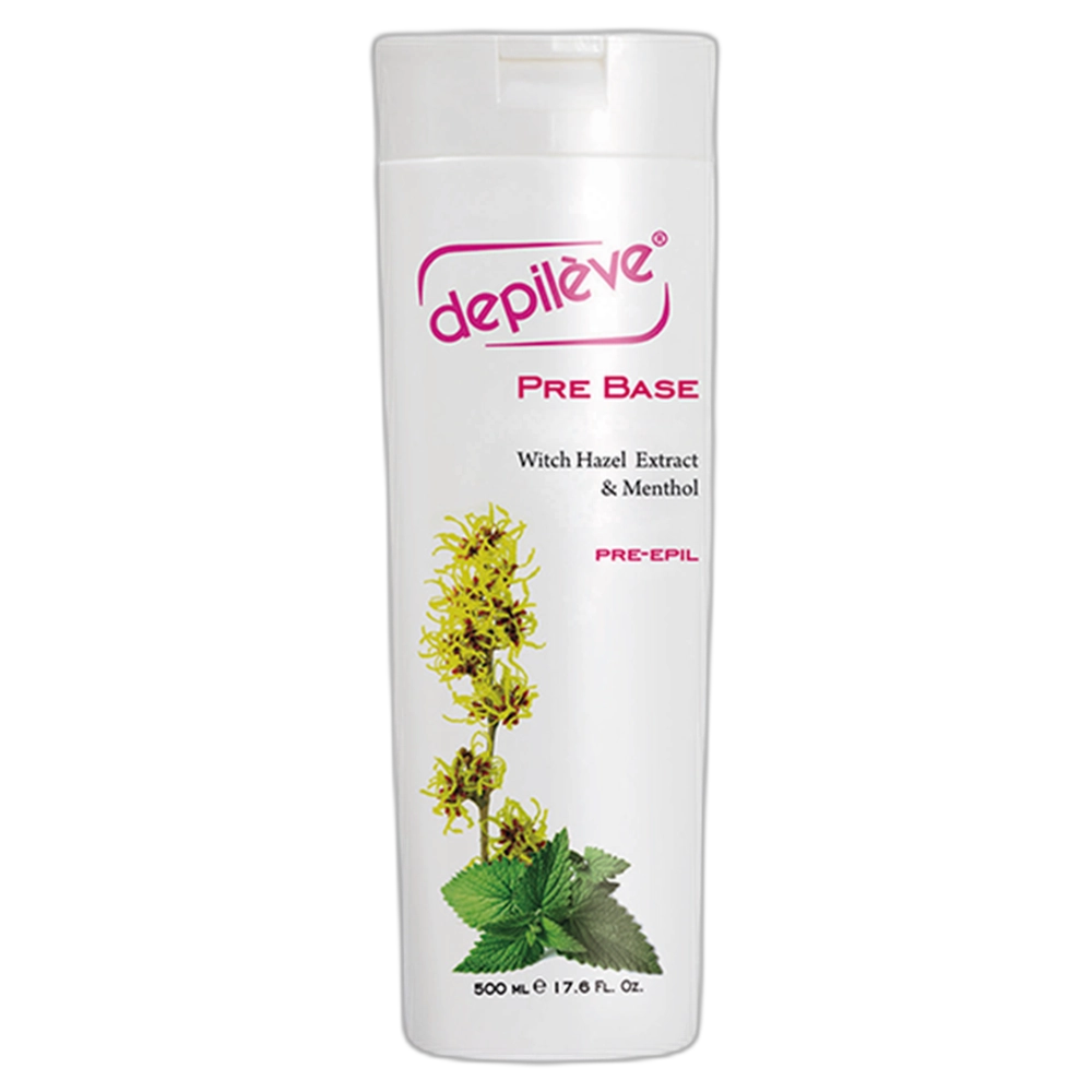 Depileve Pre Base Gel 500ml - Witch Hazel & Menthol
