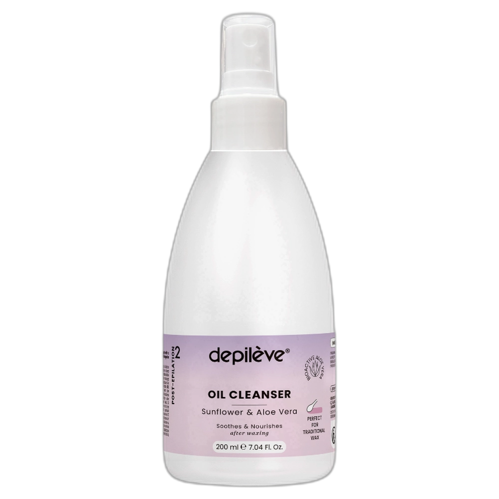 Depileve Oil Cleanser 200ml - Sunflower & Aloe Vera