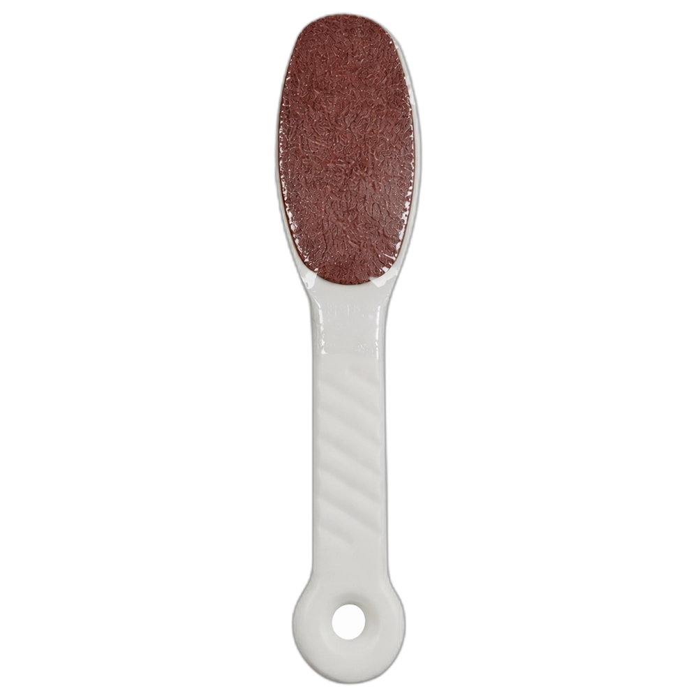 Double Sided Foot File with White Handle & Peel Off Grits