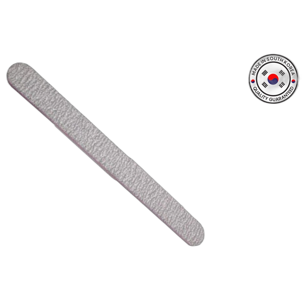 ***Hands Down Nail File Grey Zebra Straight 180/180