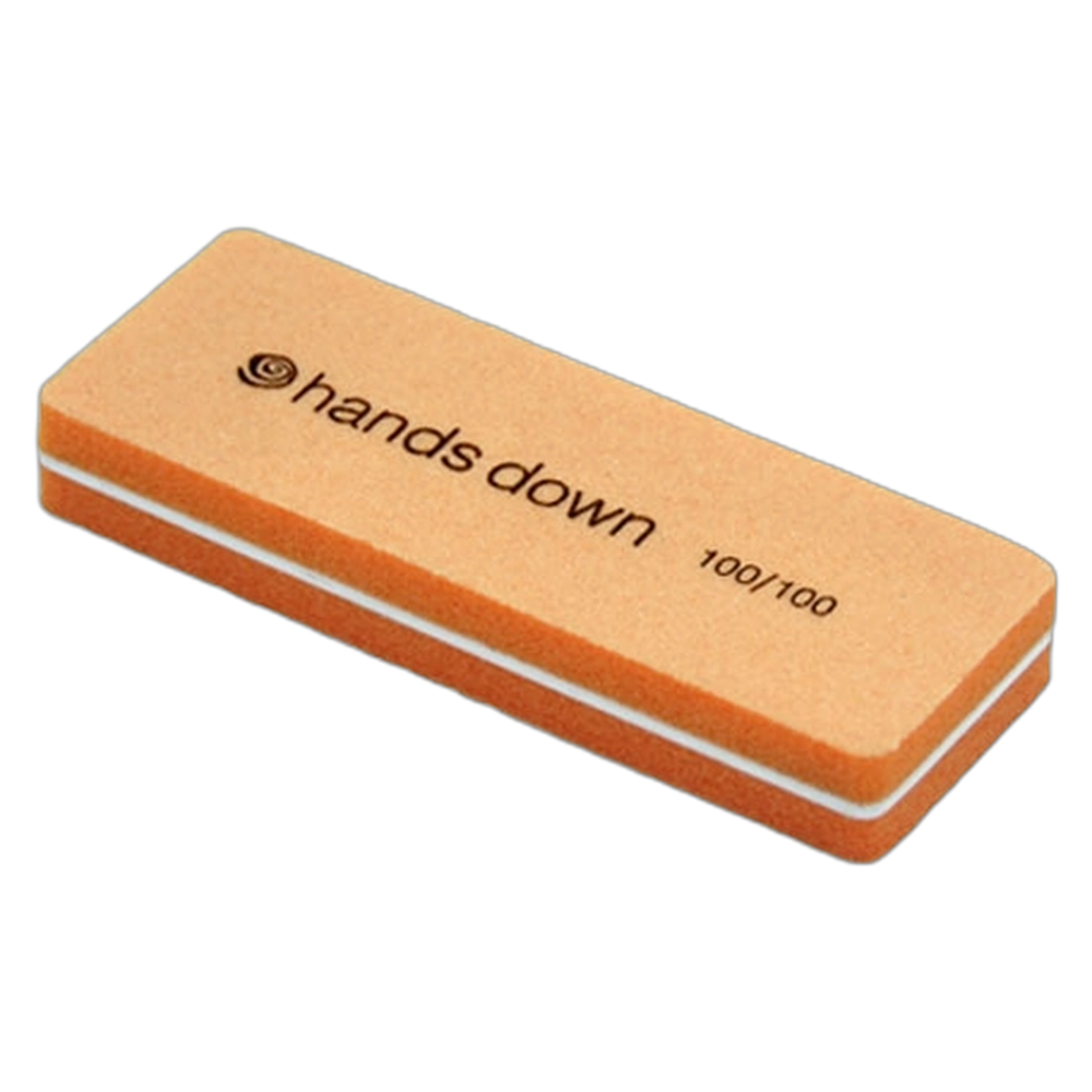 ***Hands Down Sponge Block Orange 100/100