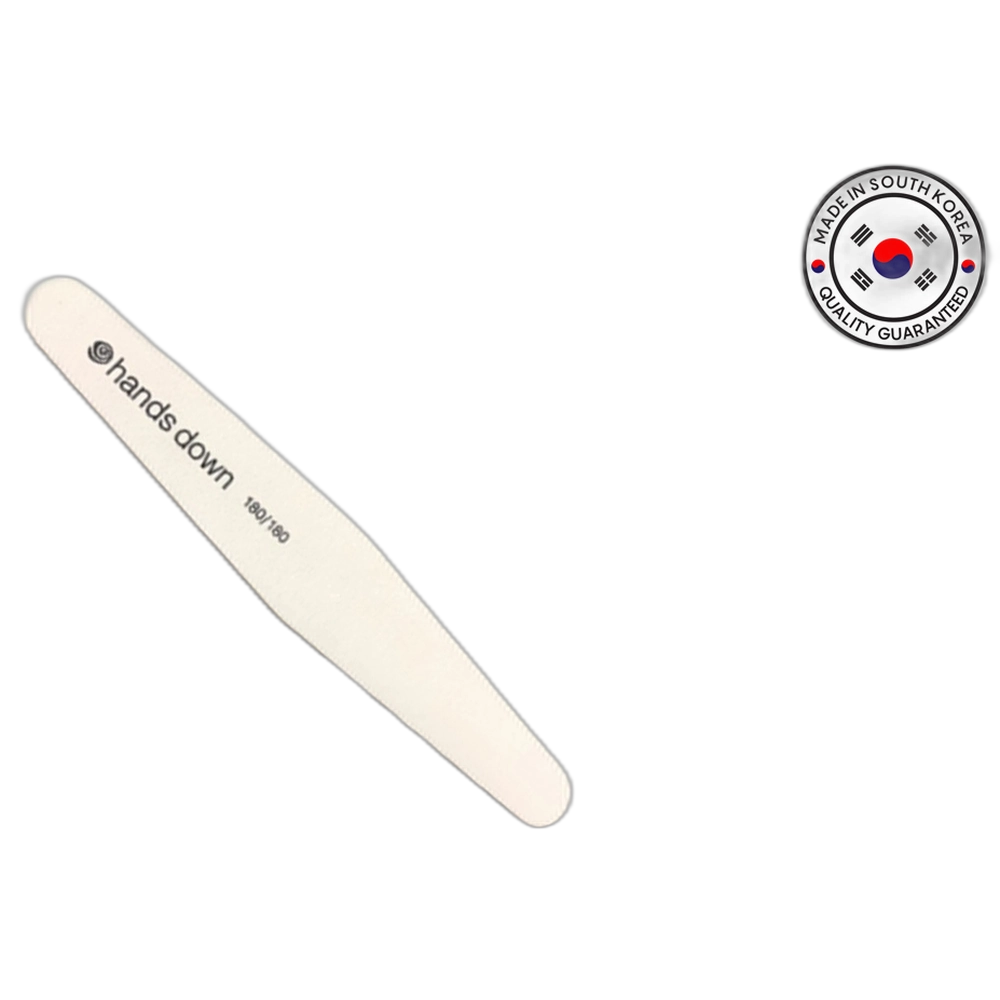 ***Hands Down Nail File White Diamond 180/180