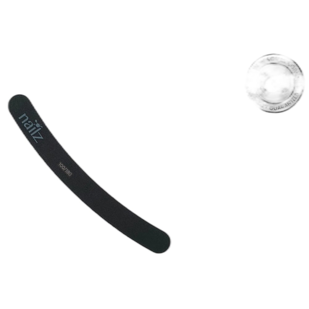 NAILZ Nail File - Banana Black 100/180 [Korean]