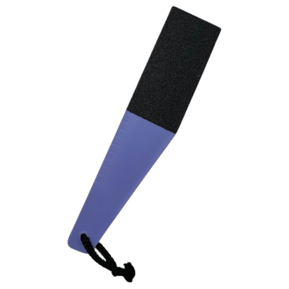 Plastic Foot File -Dbl sided-Assorted Colors