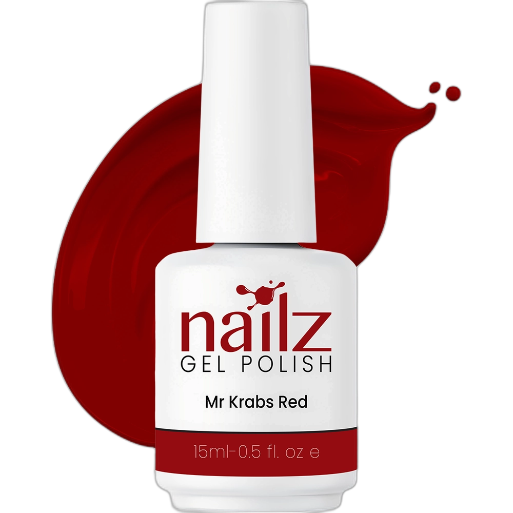 Nailz Gel Polish 15ml - 066 - Mr Krabs Red