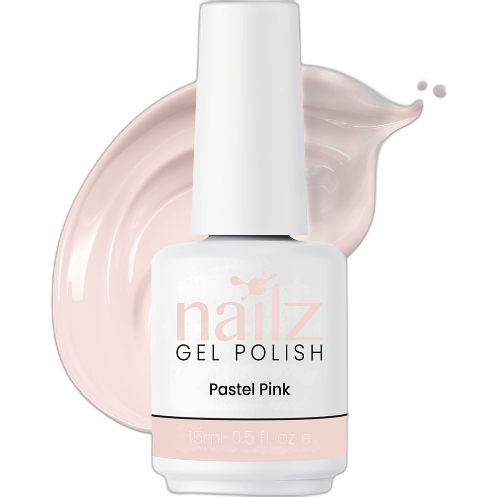 Nailz Gel Polish 15ml - 1300 - Pastel Pink