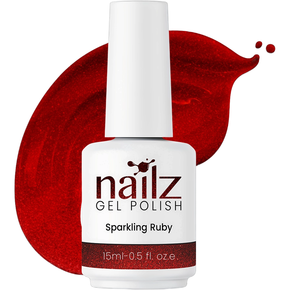 Nailz Gel Polish 15ml - 1877 - Sparkling Ruby