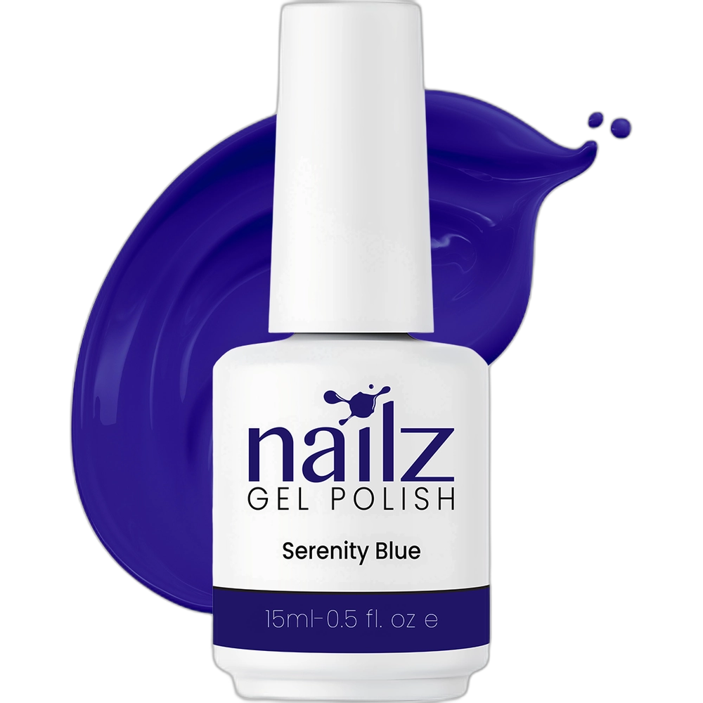 NAILZ Gel Polish 15ml - Serenity Blue