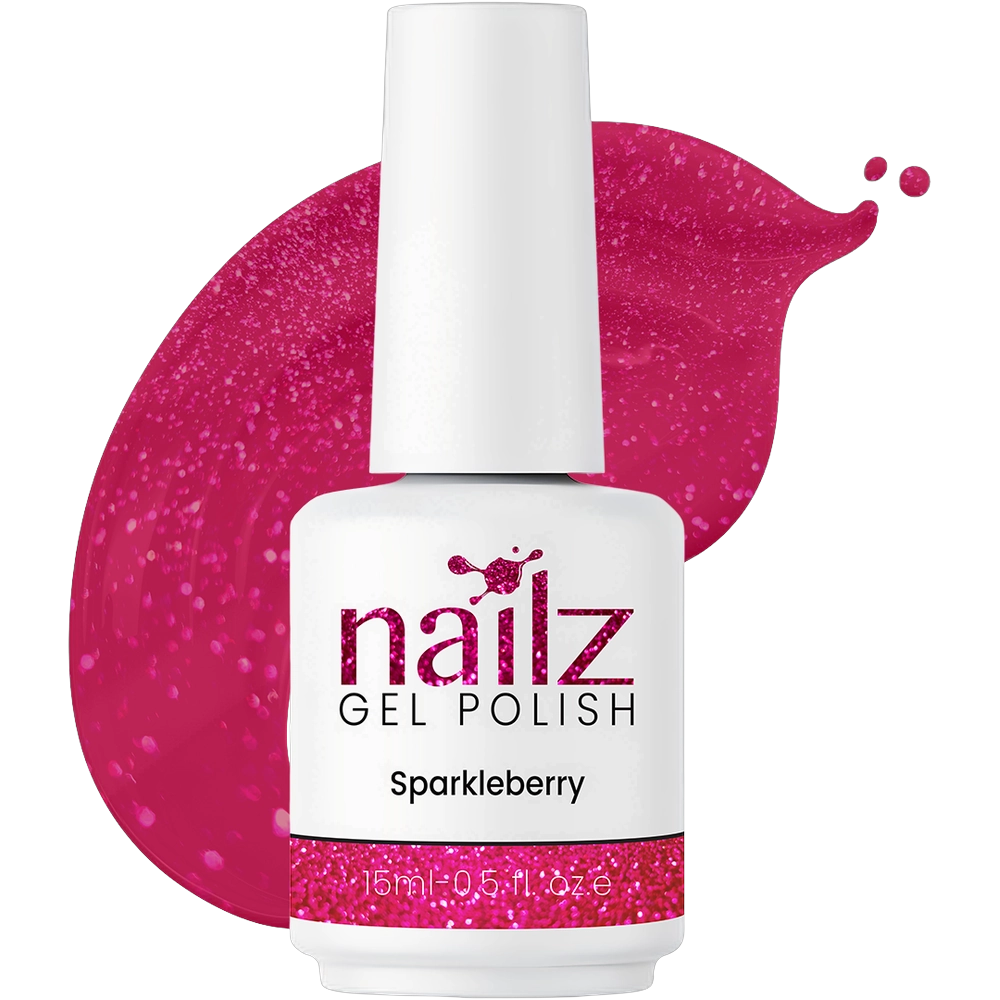 NAILZ Gel Polish 15ml - Sparkleberry