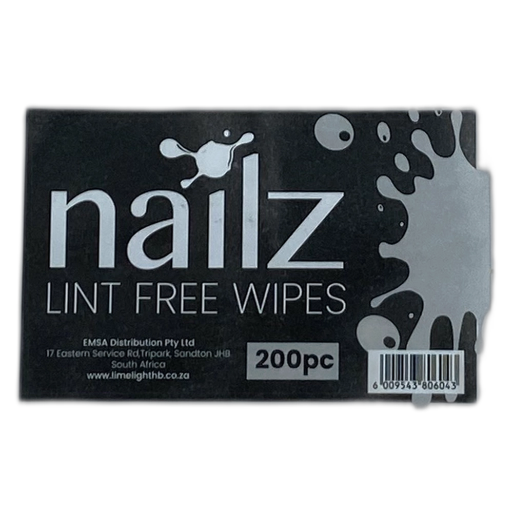 NAILZ Lint Free Nail Wipes - 200pc