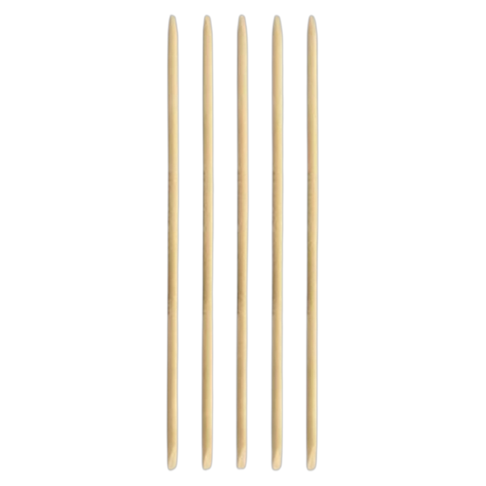 Orange Wood Sticks 11.4cm - pack of 10