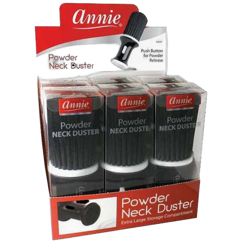 Neck Brush Black Plastic
