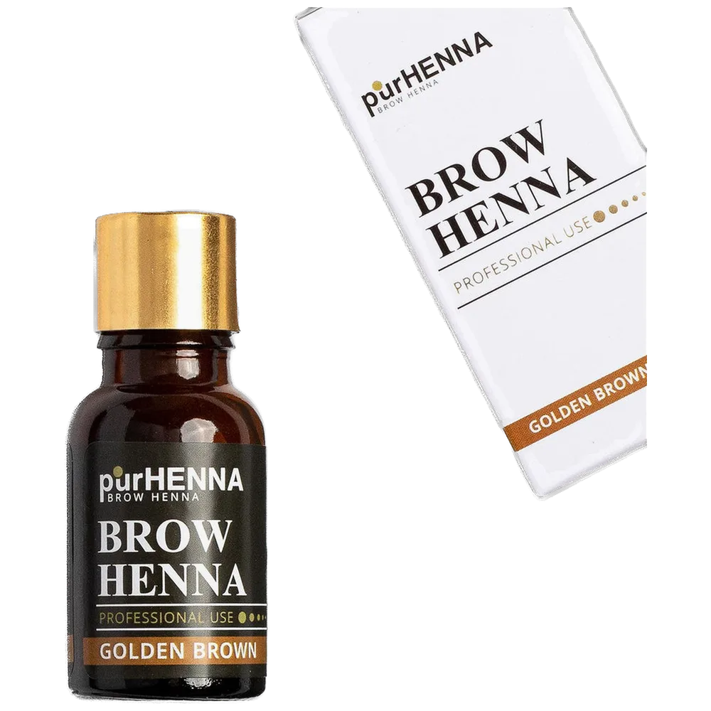 Brow Henna Powder - Golden Brown