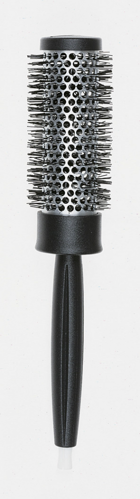 *Silver Thermal Round Brush with Hidden Pik - 43mm