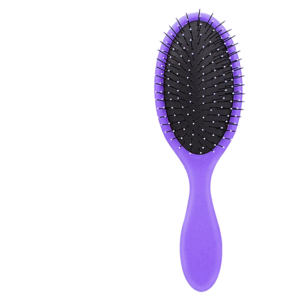 ***Detangling Oval Cushioned Brush - Purple (WB322)