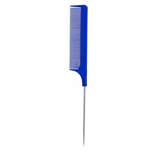Needle End Comb - Candy Colour BLUE