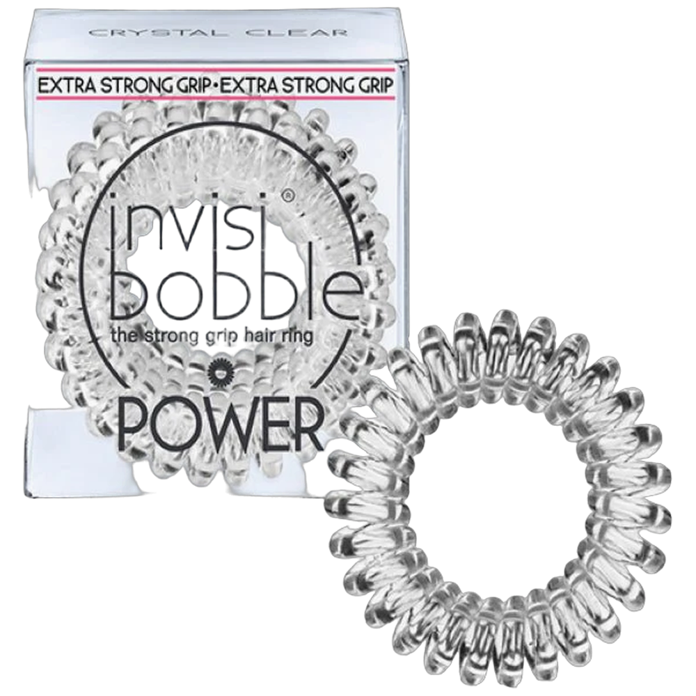 Invisibobble - Power - Crystal Clear 3pc