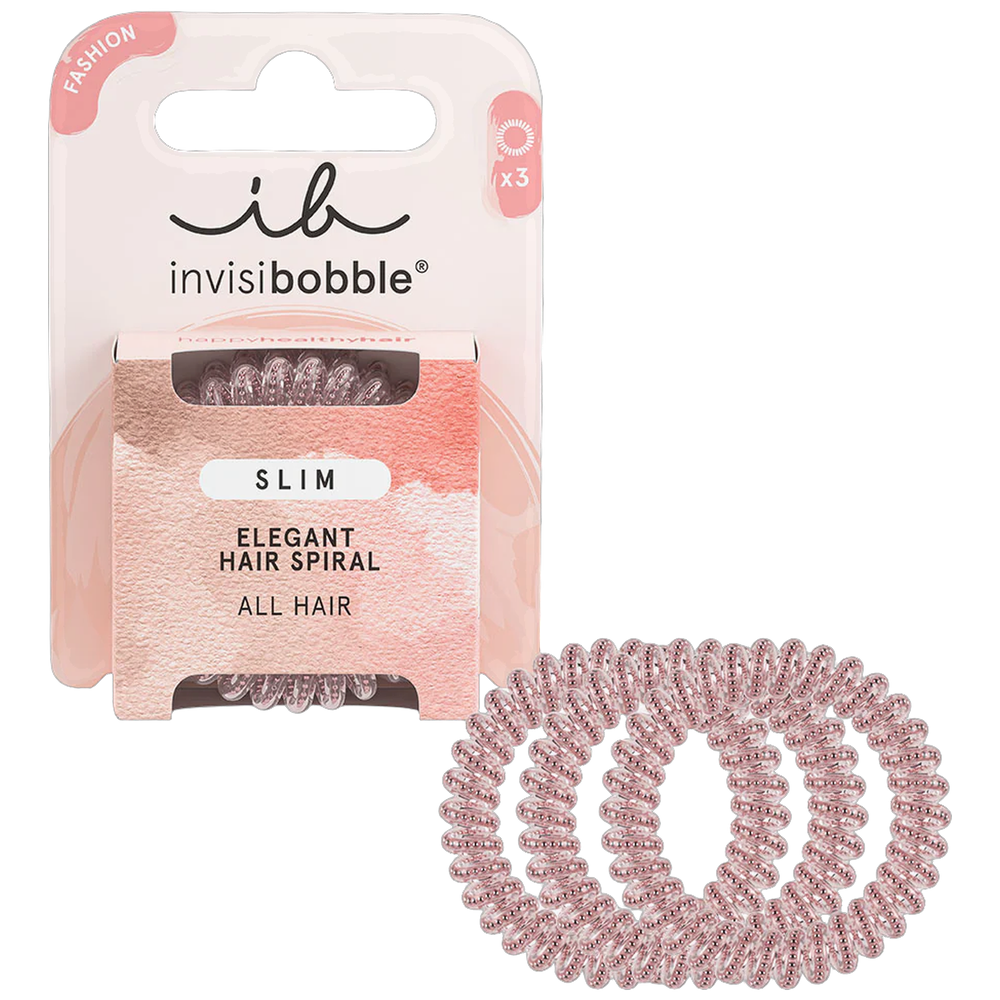 invisibobble - Slim - Pink Monocle 3pc