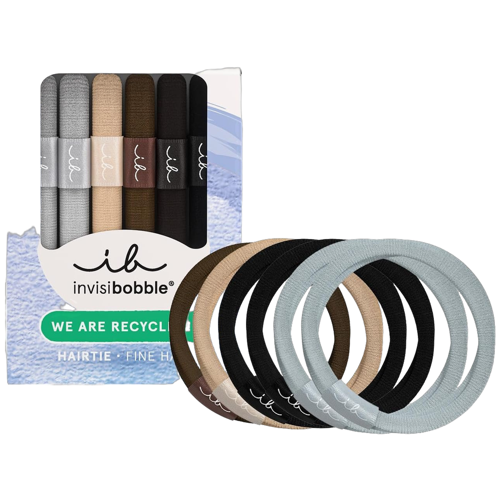 invisibobble - Hair Tie - THIN Delicate Sustain 6pc (Active)