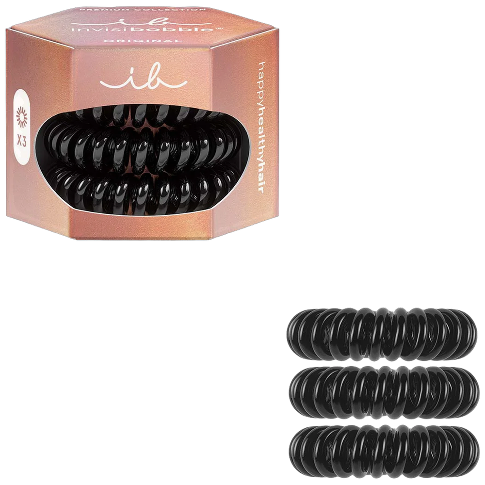 invisibobble - Original Premium - True Black 3pc