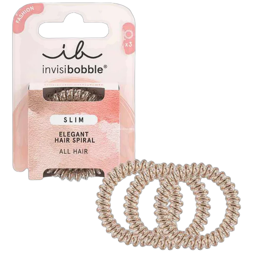 invisibobble - Slim Premium - Bronze me Pretty 3pc