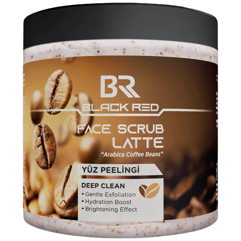 BLACKRED Face Scrub - Latte 500ml