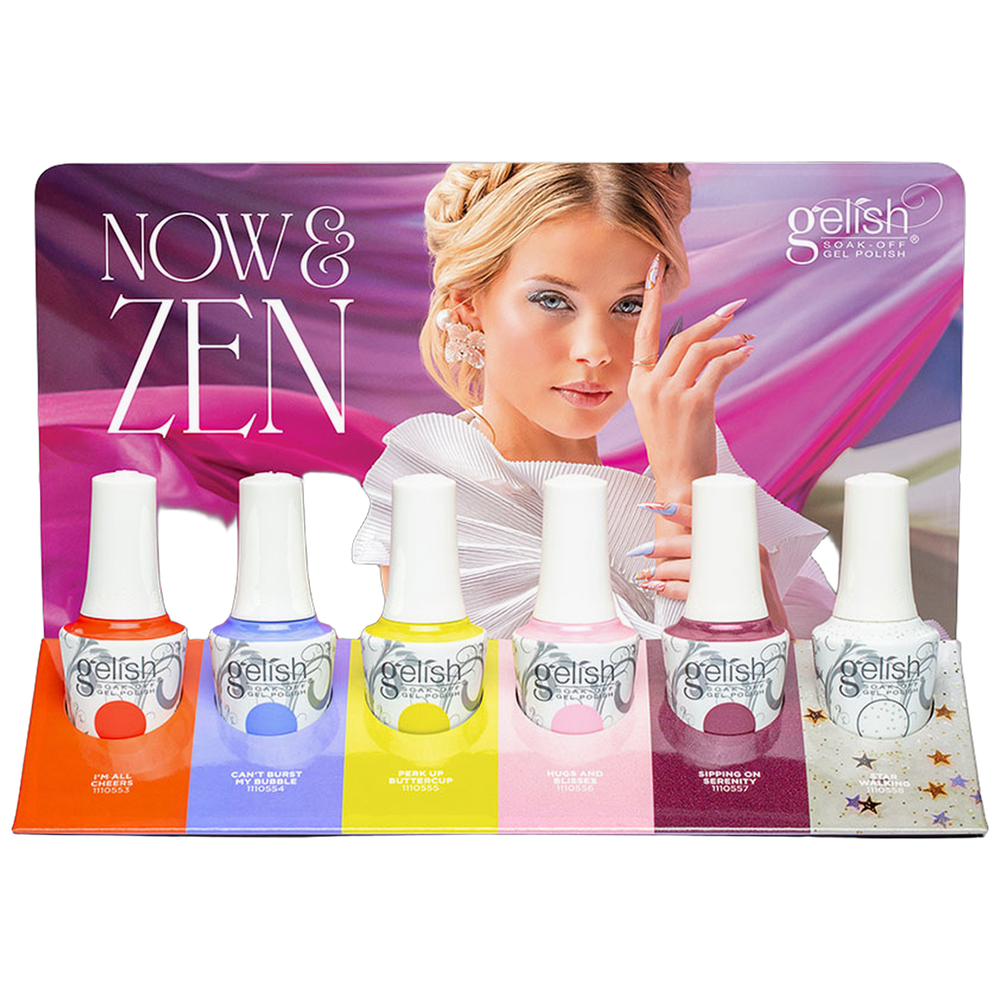 ***Now and Zen 6pc Display with Stock - Gelish