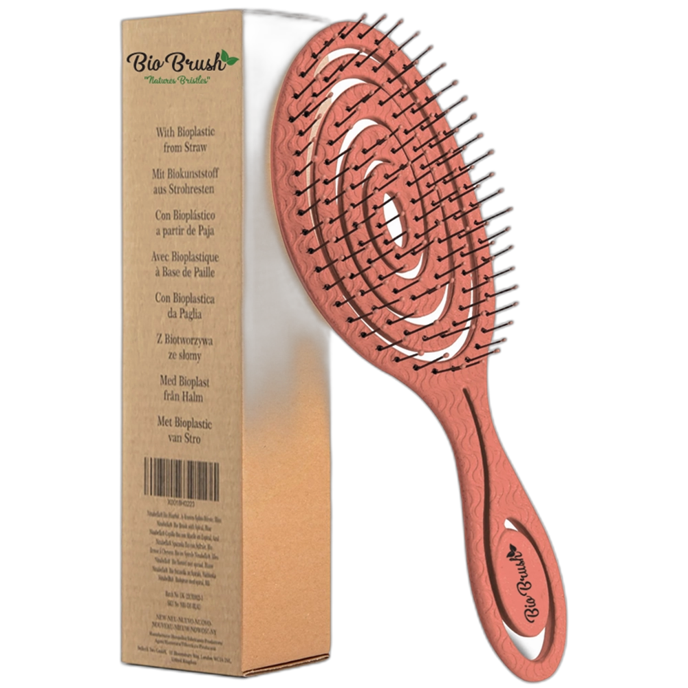 Sarah Beauty Detangling Brush - Swirl Shape (HS9326)