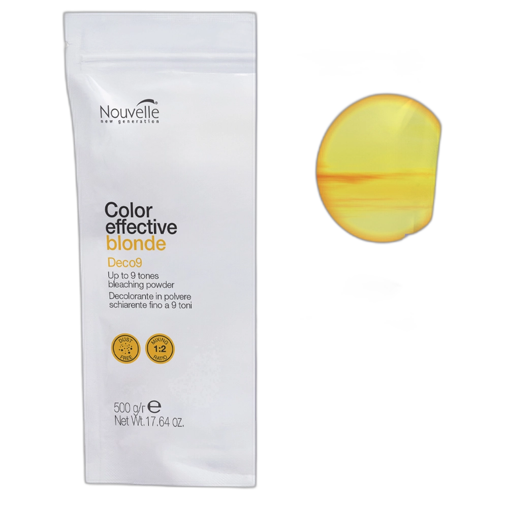 Nouvelle Color Effective Blonde Deco 9 Bleach 500gm