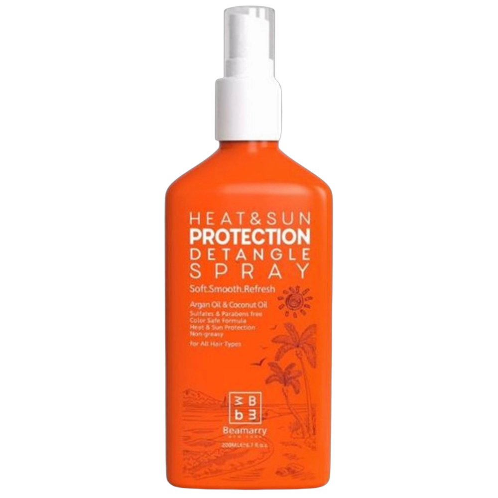 BEAMARRY Heat & Sun Protection Detangling Spray 200ml