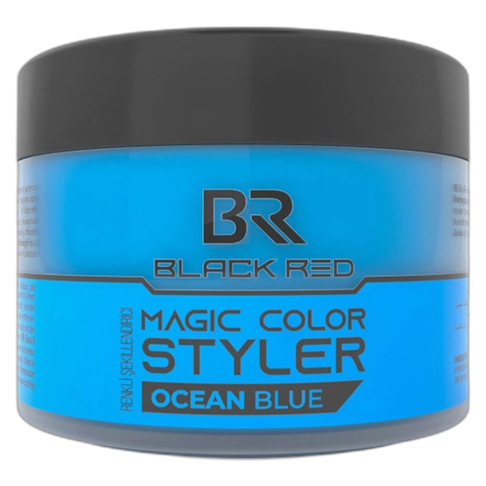 ***BLACKRED Magic Color Styler Wax - Ocean Blue 100ml