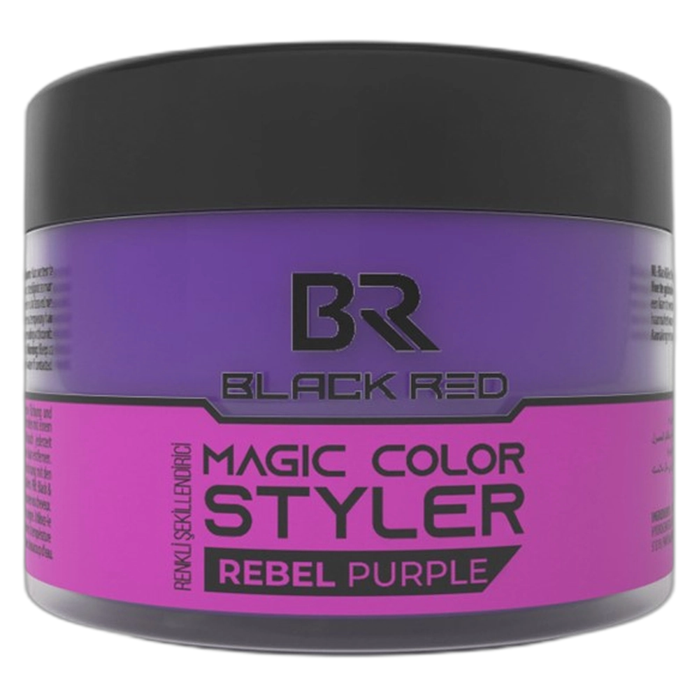 ***BLACKRED Magic Color Styler Wax - Rebel Purple 100ml