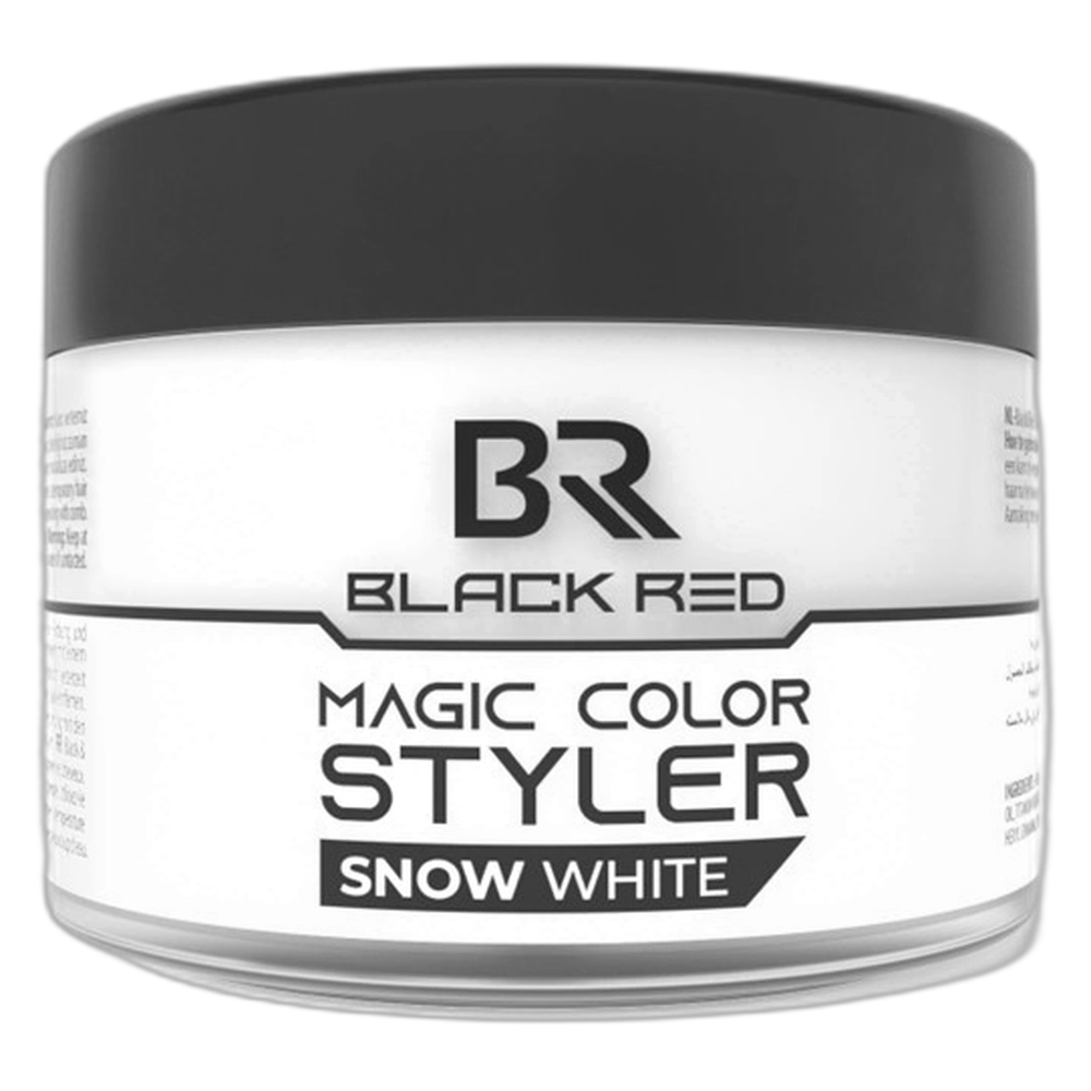 ***BLACKRED Magic Color Styler Wax - Snow White 100ml