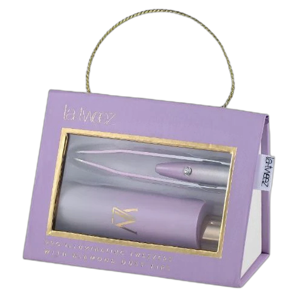 *La - Tweez -Pro Illuminating Tweezers - Violet Ombre & Carr