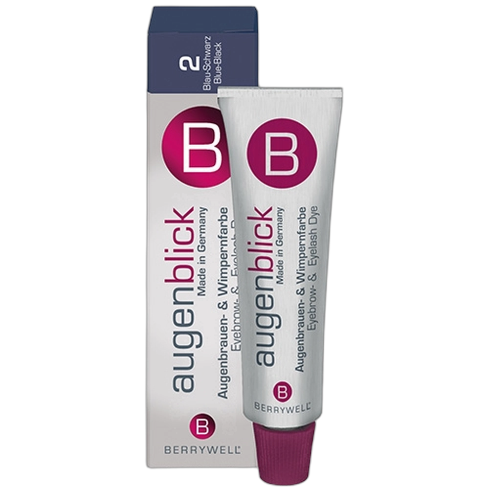 Berrywell Augenblick Eyelash Tint No.2 Blue Black 15ml