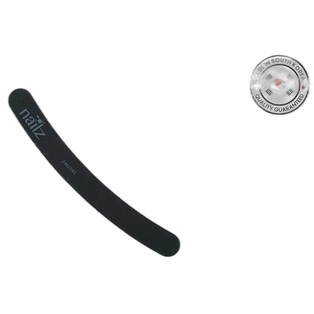 NAILZ Nail File - Banana Black 240/240 [Korean]