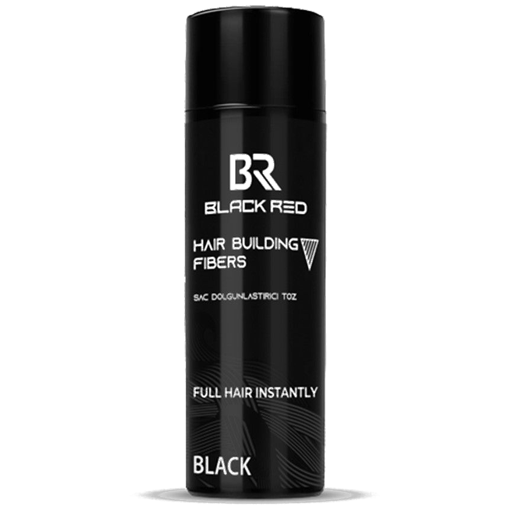 BLACKRED Hair Building Fiber - Black 25g