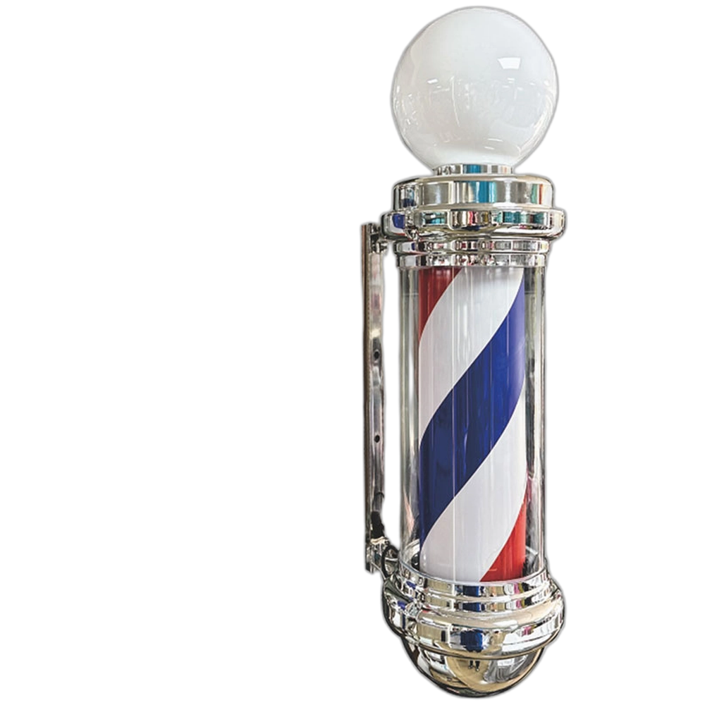 Barber Pole Silver - White Light 71cm (HD-2371002)