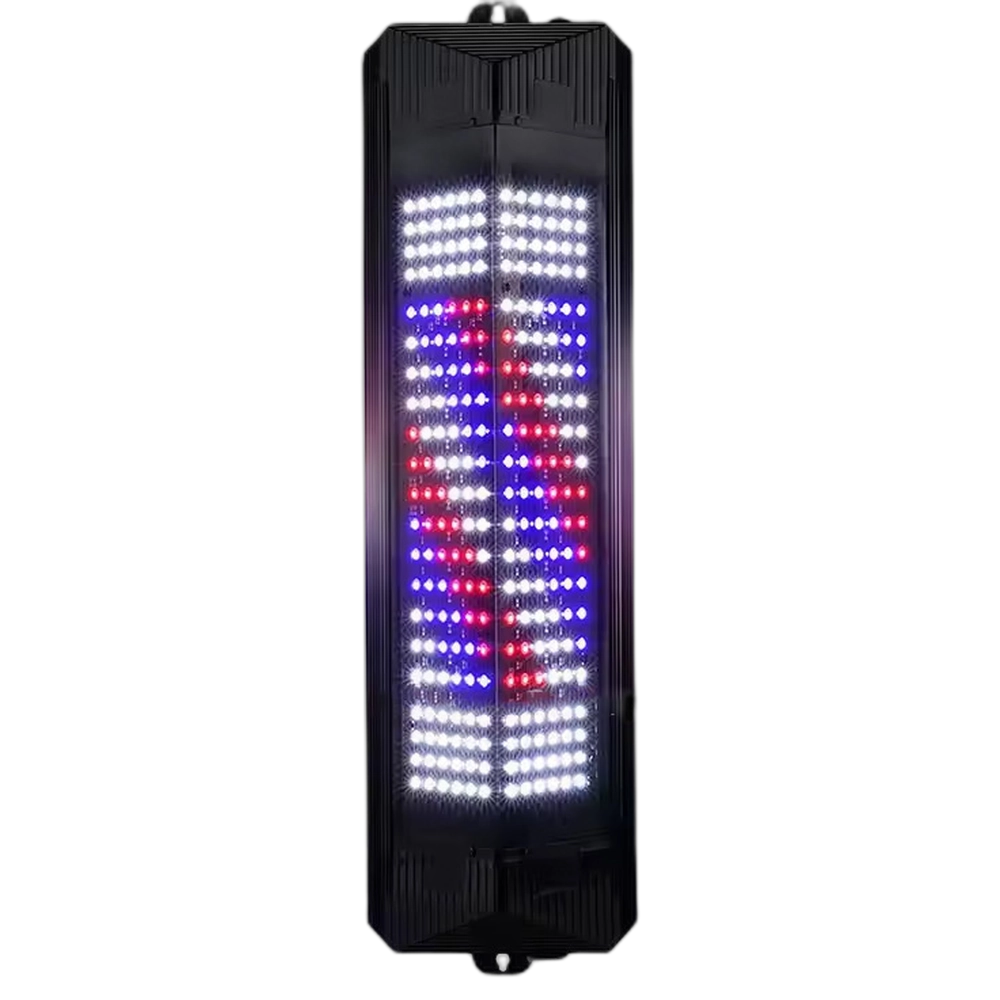 Barber Pole - Blue , Red & White LED (88cm)